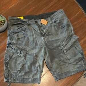 Men's Rugged Cargo Shorts - Charcoal